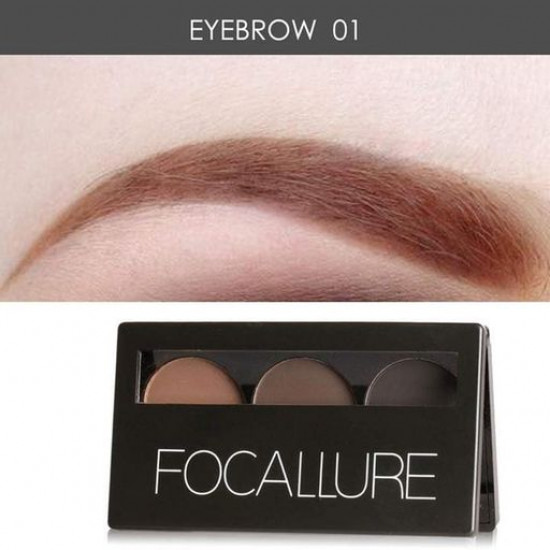 Пудра бля бровей Focallure Eyebrow Powder 01, 5.8 г
Пудра бля бровей Focallure Eyebrow Powder 01, 5.8 г