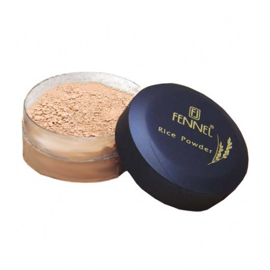 Friable rice powder for the person Fennel Rice Powder, Ivory Beige, 23 g Friable rice powder for the person Fennel Rice Powder, Ivory Beige, 23 g