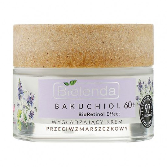 Розгладжуючий крем для обличчя Bielenda Bakuchiol BioRetinol Smoothing Cream, 50 мл Розгладжуючий крем для обличчя Bielenda Bakuchiol BioRetinol Smoothing Cream, 50 мл