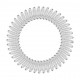 Elastic band bracelet for hair of Invisibobble Slim Crystal Clear, 3 pieces Elastic band bracelet for hair of Invisibobble Slim Crystal Clear, 3 pieces