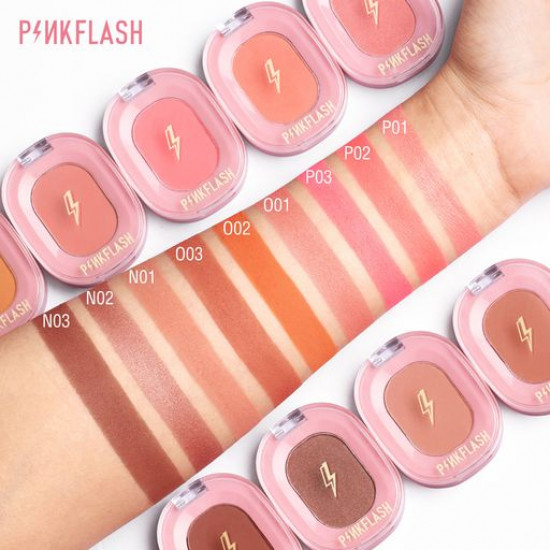Румяна для обличчя Pinkflash Chic In Cheek Blush N03, 1.7 г Румяна для обличчя Pinkflash Chic In Cheek Blush N03, 1.7 г