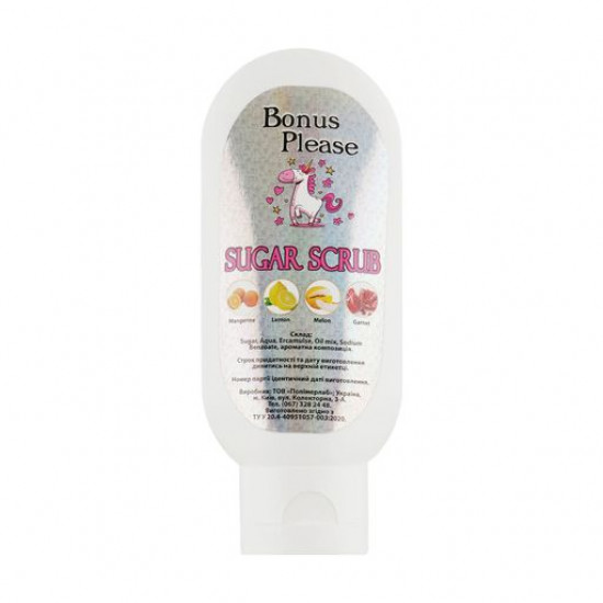 Сахарный скраб для тела Bonus Please Sugar Scrub Дыня, 100 г
Сахарный скраб для тела Bonus Please Sugar Scrub Дыня, 100 г