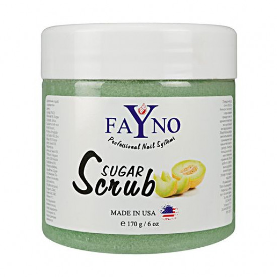 Sugar body scrub of Fayno Sugar Scrub Melon, 170 g Sugar body scrub of Fayno Sugar Scrub Melon, 170 g