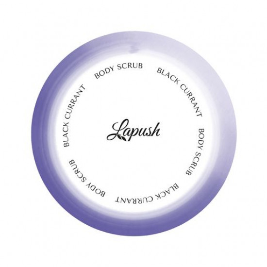Цукровий скраб для тіла Lapush Black Currant Jam, 250 мл Цукровий скраб для тіла Lapush Black Currant Jam, 250 мл