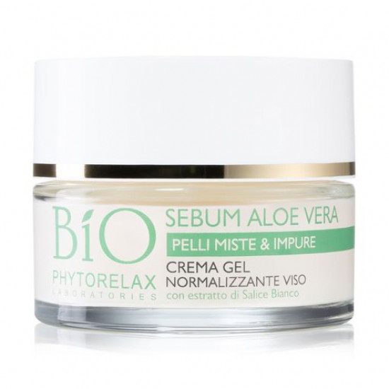 Balanced Phytorelax Laboratories Bio Sebum Aloe Vera cream-face gel, 50 ml Balanced Phytorelax Laboratories Bio Sebum Aloe Vera cream-face gel, 50 ml