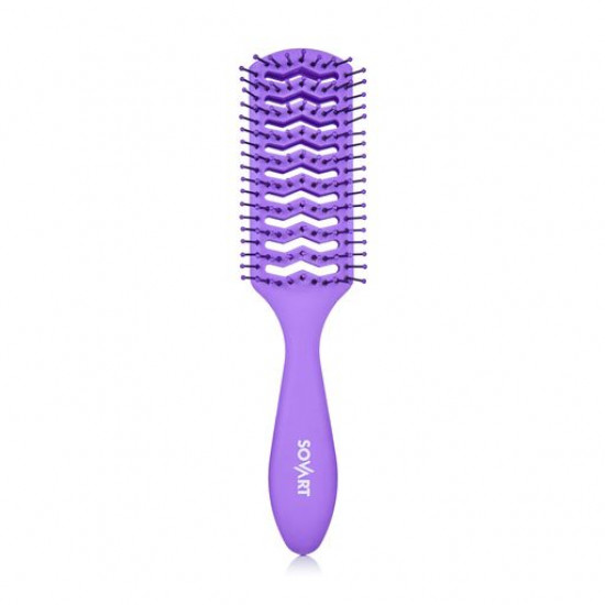 Brush massage for SOVART hair produvny, violet Brush massage for SOVART hair produvny, violet
