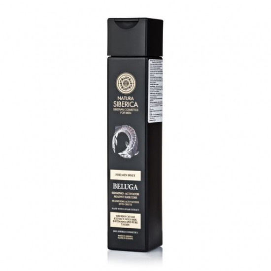 Shampoo of men's NATURA SIBERICA the activator for growth of hair the Beluga, 250 ml Shampoo of men's NATURA SIBERICA the activator for growth of hair the Beluga, 250 ml