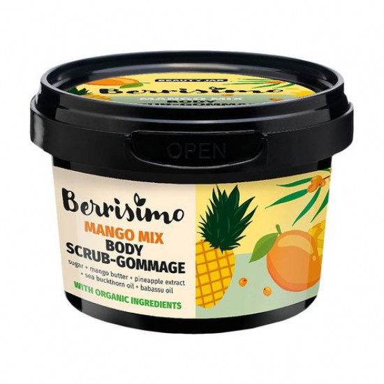 Скраб-гоммаж для тіла Beauty Jar Berrisimo Mango Mix, 280 г Скраб-гоммаж для тіла Beauty Jar Berrisimo Mango Mix, 280 г