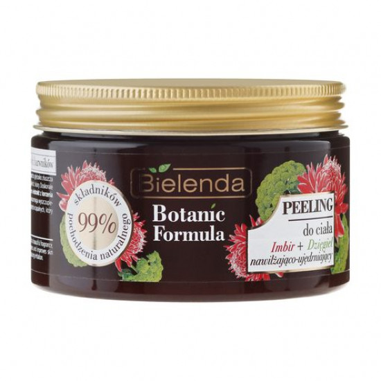 Скраб для тіла Bielenda Botanic Formula Імбир і дьоготь, 350 г Скраб для тіла Bielenda Botanic Formula Імбир і дьоготь, 350 г