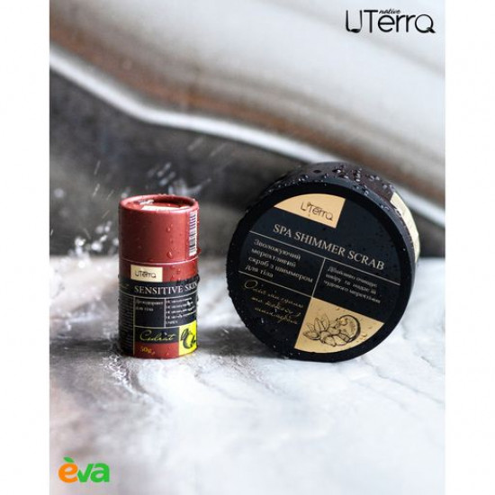 Body scrub of Uterra native SPA Shimmer, 250 ml Body scrub of Uterra native SPA Shimmer, 250 ml