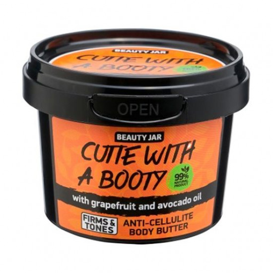 Вершки для тіла Beauty Jar Cutie With A Booty антицелюлітні, 90 г Вершки для тіла Beauty Jar Cutie With A Booty антицелюлітні, 90 г
