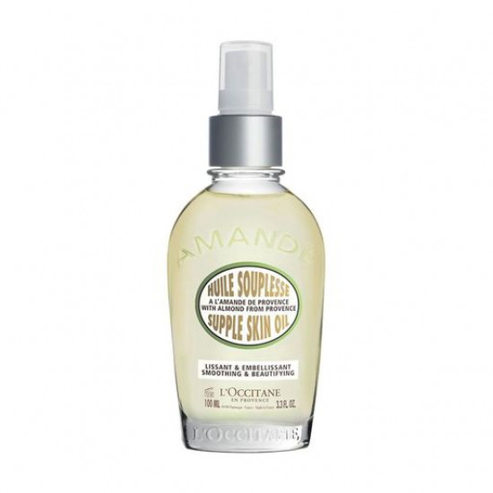 Emollient oil for a body of L'Occitane Almond Supple Skin Oil, 100 ml Emollient oil for a body of L'Occitane Almond Supple Skin Oil, 100 ml