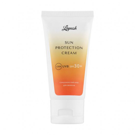 Sunblock cream for the person Lapush Sun Protection Cream SPF 30+, 50 ml Sunblock cream for the person Lapush Sun Protection Cream SPF 30+, 50 ml