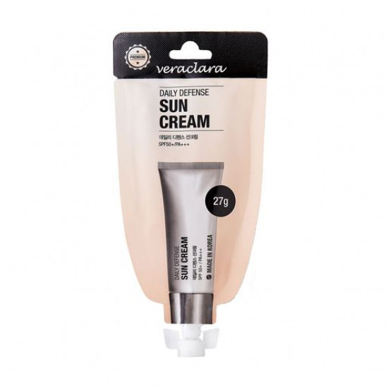 Sunblock cream for the person Veraclara Daily Defense Sun Cream SPF50 + for daily use, 27 g Sunblock cream for the person Veraclara Daily Defense Sun Cream SPF50 + for daily use, 27 g