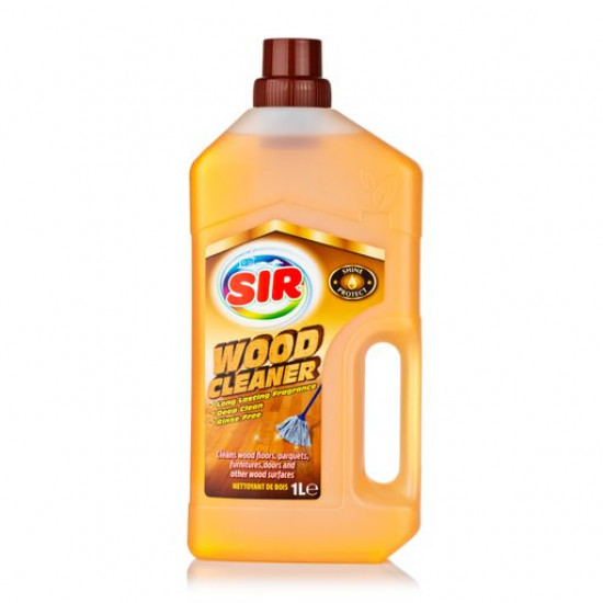 Means for washing and cleaning of Sir for wooden surfaces, 1 l Means for washing and cleaning of Sir for wooden surfaces, 1 l