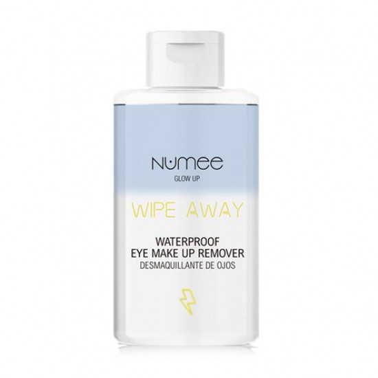 Засіб для зняття водостійкого макіяжу з очей Numee Glow Up Wipe Away Waterproof Eye Make-Up Remover, 125 мл Засіб для зняття водостійкого макіяжу з очей Numee Glow Up Wipe Away Waterproof Eye Make-Up Remover, 125 мл