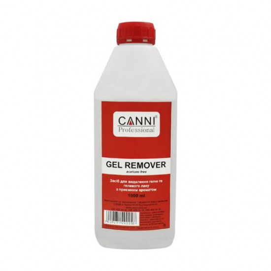 Means for removal of gel and the Canni Gel Remover gel polish, 1 l Means for removal of gel and the Canni Gel Remover gel polish, 1 l