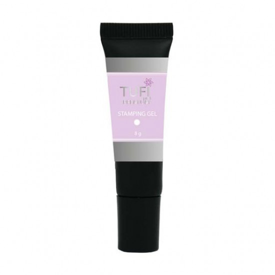 Stamping gel of Tufi Profi Premium Stamping Gel 001 of white, 8 g Stamping gel of Tufi Profi Premium Stamping Gel 001 of white, 8 g