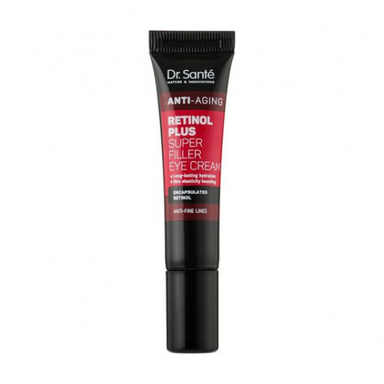 Superfiller-cream for skin around eyes of Dr. Sante Retinol Super Filler Eye Cream, 15 ml Superfiller-cream for skin around eyes of Dr. Sante Retinol Super Filler Eye Cream, 15 ml