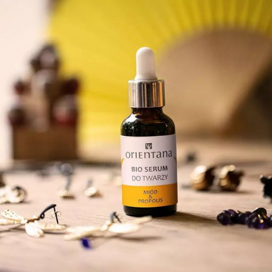 Сыворотка для лица Orientana Bio Serum Honey & Propolis Мед и прополис, 30 мл
Сыворотка для лица Orientana Bio Serum Honey & Propolis Мед и прополис, 30 мл