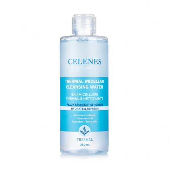 Термальная мицеллярная вода Celenes Thermal Micellar Cleansing Water для сухой и чувствительной кожи, 250 мл
Термальная мицеллярная вода Celenes Thermal Micellar Cleansing Water для сухой и чувствительной кожи, 250 мл