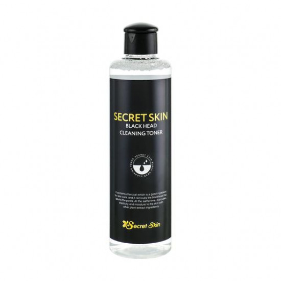 Тонер для сужения и очищения пор Secret Skin Black Head Cleaning Toner, 250 мл
Тонер для сужения и очищения пор Secret Skin Black Head Cleaning Toner, 250 мл