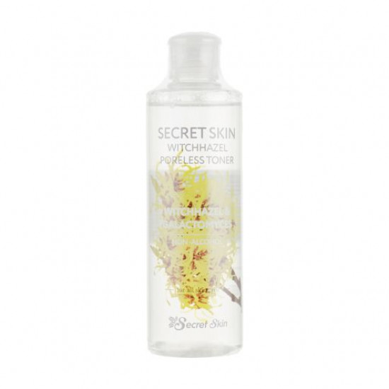 Тонизирующий тонер для лица с экстрактом гамамелиса Secret Skin Witchhazel Poreless Toner, 250 мл
Тонизирующий тонер для лица с экстрактом гамамелиса Secret Skin Witchhazel Poreless Toner, 250 мл