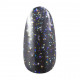 Топ для гель-лаку Moon Full Top Glitter з різнобарвним гліттером, 01 Rainbow, 8 мл Топ для гель-лаку Moon Full Top Glitter з різнобарвним гліттером, 01 Rainbow, 8 мл