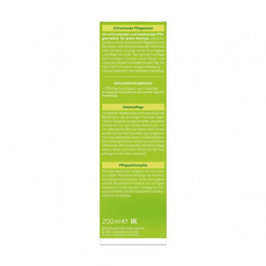 Zitrusowy the moisturizing Weleda Citrus Hydrating Body Lotion body lotion, 200 ml Zitrusowy the moisturizing Weleda Citrus Hydrating Body Lotion body lotion, 200 ml