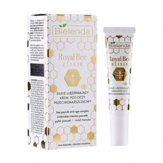 Зміцнюючий крем для шкіри навколо очей Bielenda Royal Bee Elixir, 15 мл Зміцнюючий крем для шкіри навколо очей Bielenda Royal Bee Elixir, 15 мл