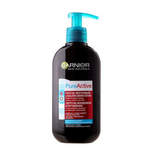 The ultracleaning Garnier Skin Naturals face gel Pure leather the Asset, against pimples and black dots, 200 ml The ultracleaning Garnier Skin Naturals face gel Pure leather the Asset, against pimples and black dots, 200 ml