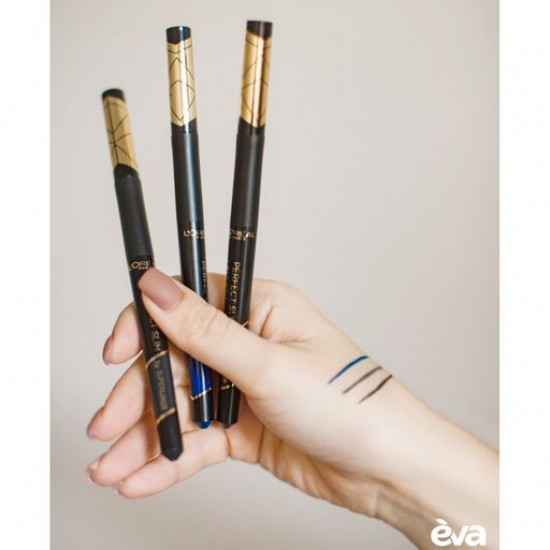 Ultrathin eyeliner for an age of L'Oreal Paris Super Liner Perfect Slim 04 Blue, 1 ml Ultrathin eyeliner for an age of L'Oreal Paris Super Liner Perfect Slim 04 Blue, 1 ml