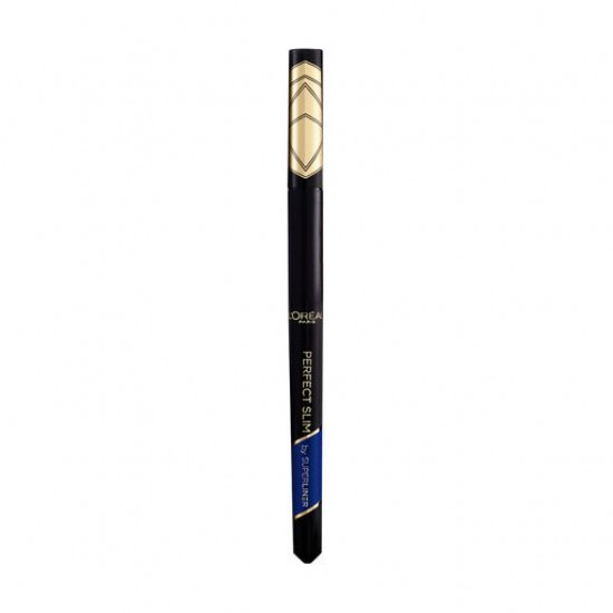Ultrathin eyeliner for an age of L'Oreal Paris Super Liner Perfect Slim 04 Blue, 1 ml Ultrathin eyeliner for an age of L'Oreal Paris Super Liner Perfect Slim 04 Blue, 1 ml