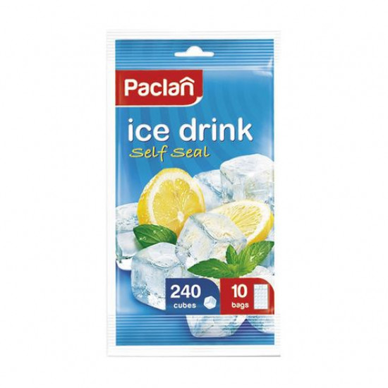 Упаковка мішечків для льоду Paclan, 10*24 шт Упаковка мішечків для льоду Paclan, 10*24 шт