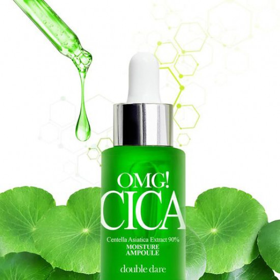 Заспокійлива ампула для обличчя Double Dare Omg! Cica Moisture Ampoule, 22 мл Заспокійлива ампула для обличчя Double Dare Omg! Cica Moisture Ampoule, 22 мл