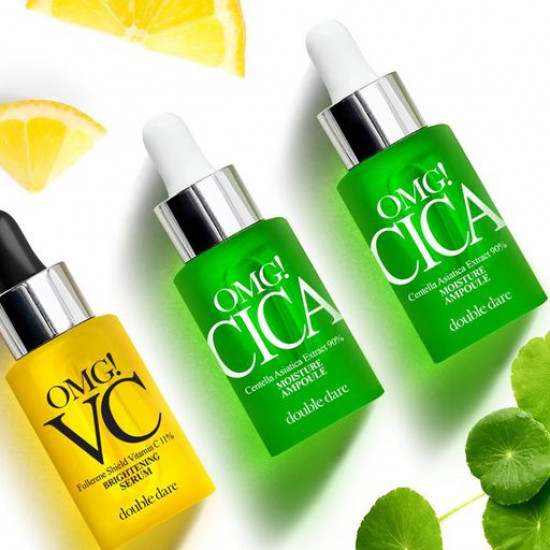 Заспокійлива ампула для обличчя Double Dare Omg! Cica Moisture Ampoule, 22 мл Заспокійлива ампула для обличчя Double Dare Omg! Cica Moisture Ampoule, 22 мл