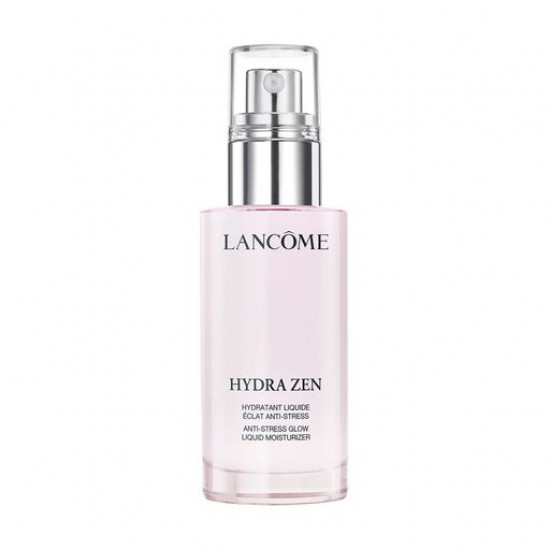 The calming emulsion for moistening and shine of face skin of Lancôme Hydra Zen Anti-Stress Glow Liquid Moisturizer with amino acids, 50 ml The calming emulsion for moistening and shine of face skin of Lancôme Hydra Zen Anti-Stress Glow Liquid Moisturizer with amino acids, 50 ml