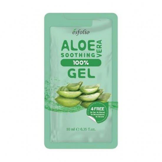 Успокаивающий гель для лица и кожи Esfolio Moisture Soothing Gel Aloe Vera 100% с алоэ вера, 10 мл
Успокаивающий гель для лица и кожи Esfolio Moisture Soothing Gel Aloe Vera 100% с алоэ вера, 10 мл