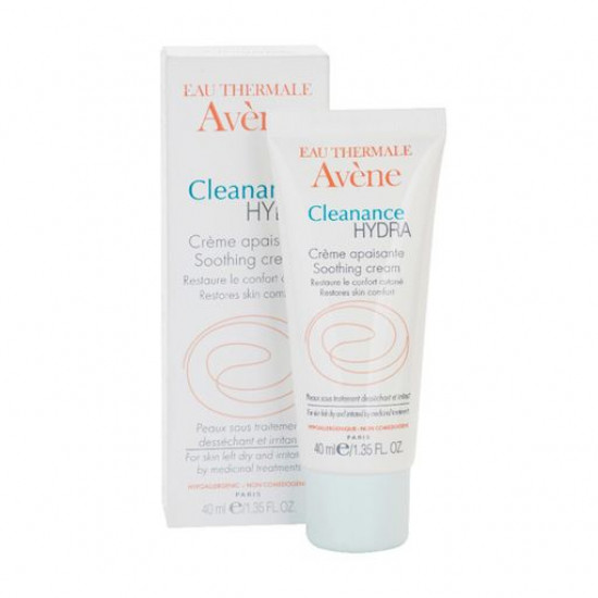 Uspokaivayushchy Avene Cleance Hydra Soothing Cream cream for the overdried problem skin of the person, 40 ml Uspokaivayushchy Avene Cleance Hydra Soothing Cream cream for the overdried problem skin of the person, 40 ml
