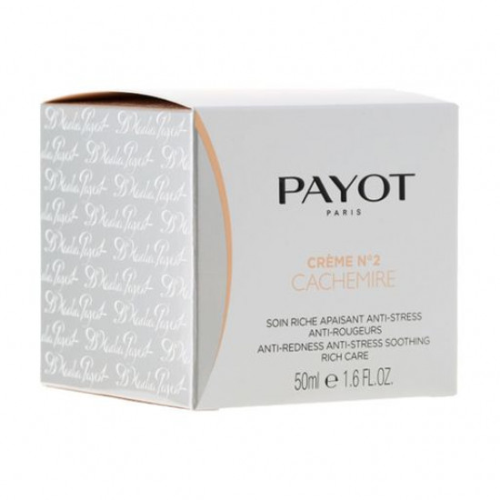 Успокаивающий крем для лица Payot Creme №2 Cachemire Anti-Redness Anti-Stress Soothing Rich Care для уменьшения покраснений, 50 мл
Успокаивающий крем для лица Payot Creme №2 Cachemire Anti-Redness Anti-Stress Soothing Rich Care для уменьшения покраснений, 50 мл