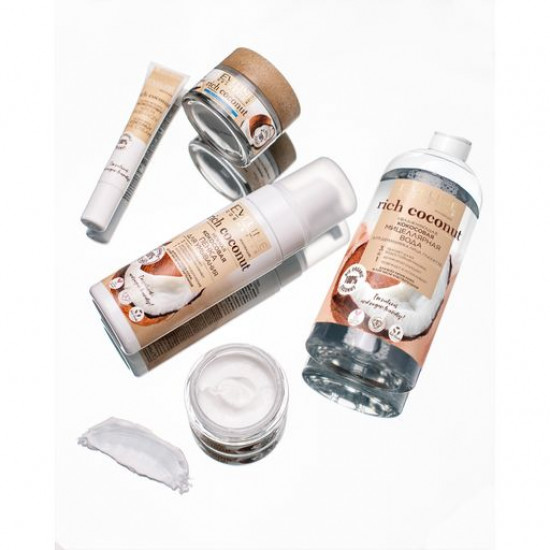 Увлажняющая кокосовая мицелярная вода Eveline Cosmetics Rich Coconut 3 в 1, 400 мл
Увлажняющая кокосовая мицелярная вода Eveline Cosmetics Rich Coconut 3 в 1, 400 мл