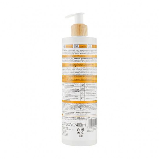 The moisturizing balm for a body of Bielenda Eco Nature Kakadu Plum, Jasmine and Mango, 400 ml The moisturizing balm for a body of Bielenda Eco Nature Kakadu Plum, Jasmine and Mango, 400 ml