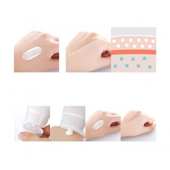 Зволожуючий та освітлювальний крем для обличчя Petitfee & Koelf Snow Lotus White Tone Up Cream, 50 мл Зволожуючий та освітлювальний крем для обличчя Petitfee & Koelf Snow Lotus White Tone Up Cream, 50 мл