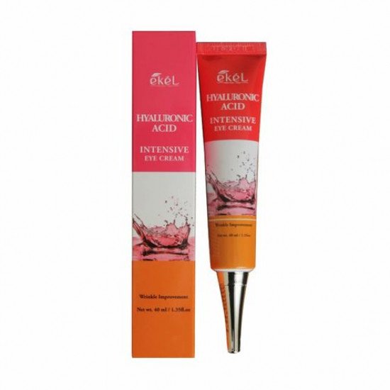 The moisturizing cream for eyes of Ekel Hyaluronic Acid Intensive Eye Cream with hyaluronic acid, 40 ml The moisturizing cream for eyes of Ekel Hyaluronic Acid Intensive Eye Cream with hyaluronic acid, 40 ml