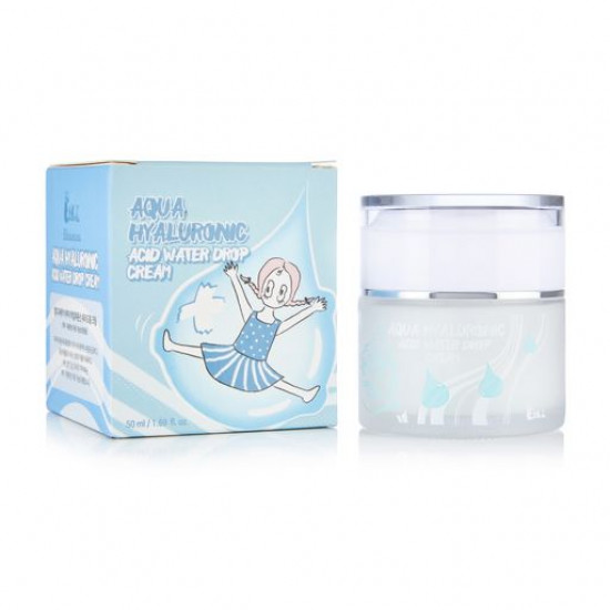 Зволожуючий крем для обличчя Elizavecca Aqua Hyaluronic Acid Water Drop Cream з гіалуроновою кислотою, 50 мл Зволожуючий крем для обличчя Elizavecca Aqua Hyaluronic Acid Water Drop Cream з гіалуроновою кислотою, 50 мл