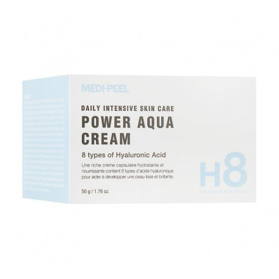 Зволожуючий крем у кульках Medi-Peel Power Aqua Cream для інтенсивного зволоження шкіри, 50 г Зволожуючий крем у кульках Medi-Peel Power Aqua Cream для інтенсивного зволоження шкіри, 50 г