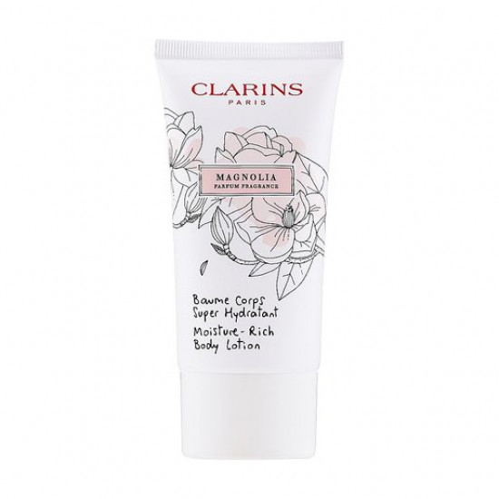 The moisturizing Clarins Moisture-Rich Body Lotion Magnolia body lotion the Magnolia, 75 ml The moisturizing Clarins Moisture-Rich Body Lotion Magnolia body lotion the Magnolia, 75 ml
