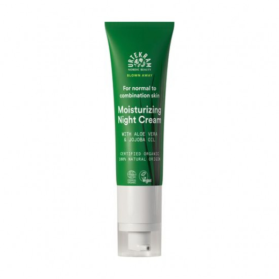 Зволожуючий нічний крем для обличчя Urtekram Moisturizing Night Cream Дикий лемонграс, 50 мл Зволожуючий нічний крем для обличчя Urtekram Moisturizing Night Cream Дикий лемонграс, 50 мл