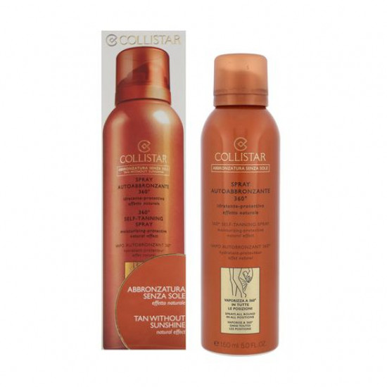 Увлажняющий спрей-автозагар для тела Collistar 360 Self-Tanning Spray, 150 мл
Увлажняющий спрей-автозагар для тела Collistar 360 Self-Tanning Spray, 150 мл