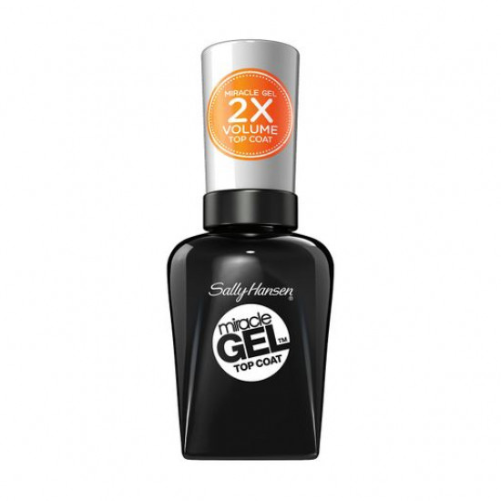 The top covering for nails of Sally Hansen Miracle Gel Top Coat, 14.7 ml The top covering for nails of Sally Hansen Miracle Gel Top Coat, 14.7 ml
